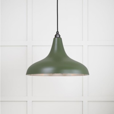 From The Anvil - Smooth Nickel Frankley Pendant in Heath 49721SH