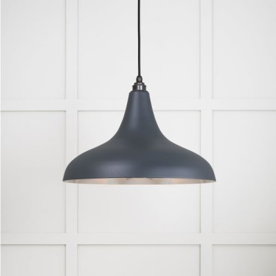 From The Anvil - Smooth Nickel Frankley Pendant in Soot 49721SSO