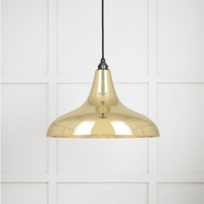 From The Anvil - Smooth Brass Frankley Pendant 49722