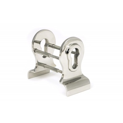 From The Anvil - Polished Marine SS (316) 50mm Euro Door Pull (Back to Back fixings) 49813