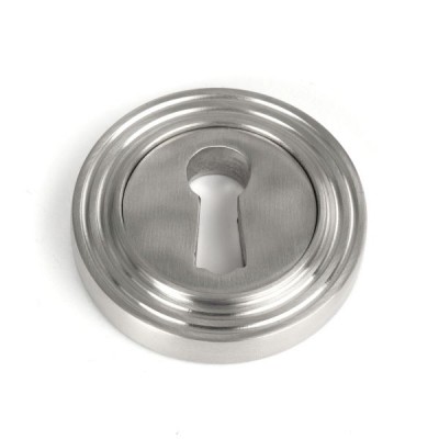 From The Anvil - Satin Marine SS (316) Round Escutcheon (Beehive) 49866