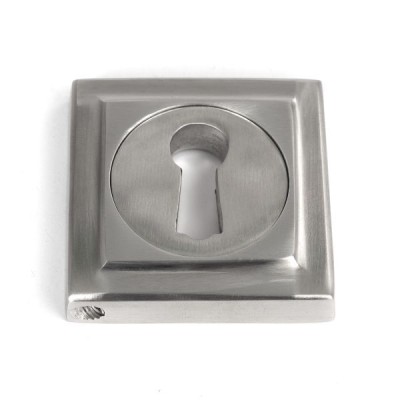 From The Anvil - Satin Marine SS (316) Round Escutcheon (Square) 49867