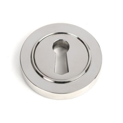 From The Anvil - Polished Marine SS (316) Round Escutcheon (Plain) 49868