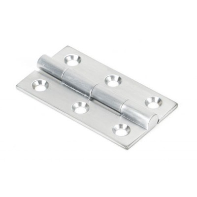 From The Anvil - Satin Chrome 2" Butt Hinge (Pair) 49923 