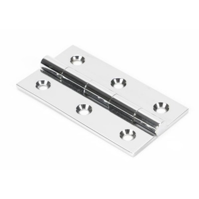 From The Anvil - Polished Chrome 2.5" Butt Hinge (Pair) 49927 