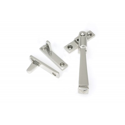 From The Anvil - Polished Marine SS (316) Night Vent Locking Avon Fastener 49944