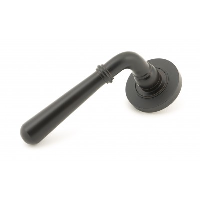 From The Anvil - Aged Bronze Newbury Lever On Rose Set (Plain) Unsprung 50029