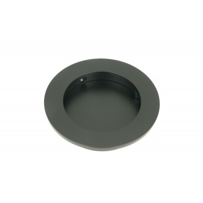 From The Anvil - Matt Black 75mm Plain Round Pull 50217