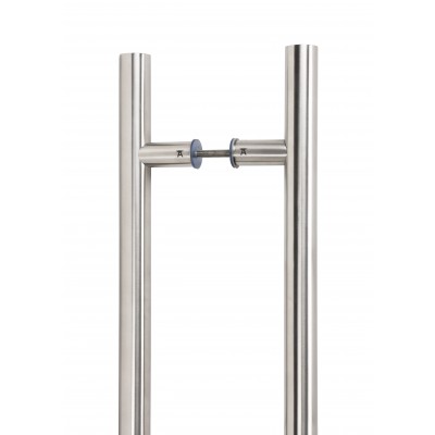 From The Anvil - Satin Marine SS (316) 1.8m T Bar Handle B2B Fix 32mm 50238