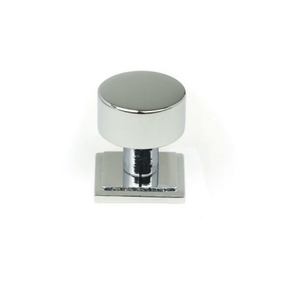 From The Anvil - Polished Chrome Kelso Cabinet Knob - 25mm (Square) 50327