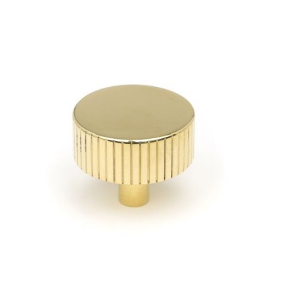 From The Anvil - Polished Brass Judd Cabinet Knob - 38mm (No Rose) 50368