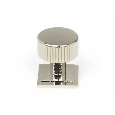 From The Anvil - Polished Nickel Judd Cabinet Knob - 25mm (Plain) 50389