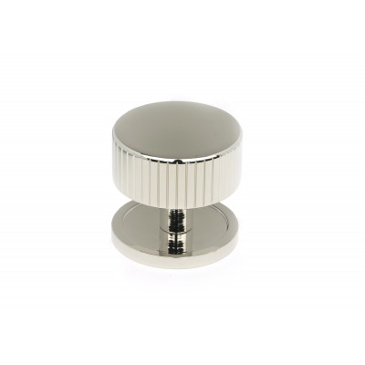 From The Anvil - Polished Nickel Judd Cabinet Knob - 38mm (Plain) 50395