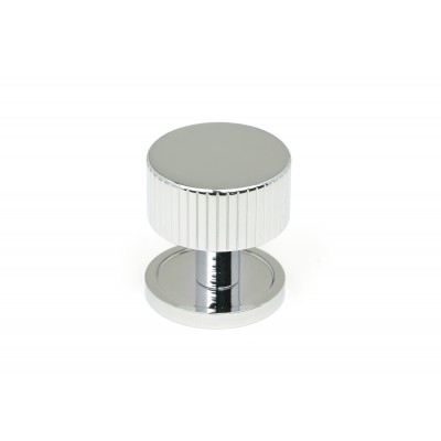 From The Anvil - Polished Chrome Judd Cabinet Knob - 32mm (Plain) 50403