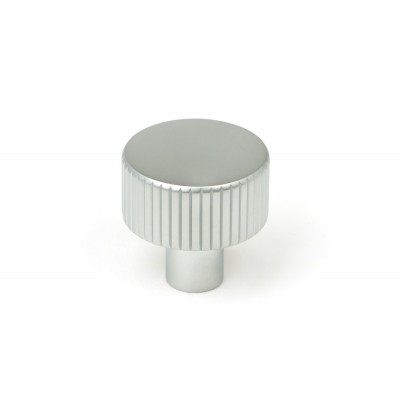 From The Anvil - Satin Chrome Judd Cabinet Knob - 25mm (No rose) 50413