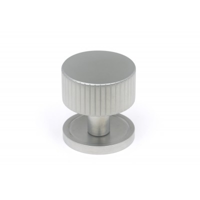From The Anvil - Satin Chrome Judd Cabinet Knob - 32mm (Plain) 50415