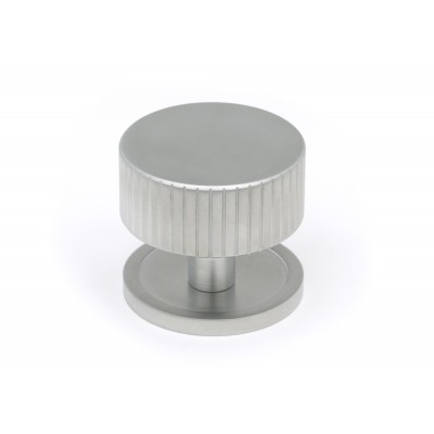 From The Anvil - Satin Chrome Judd Cabinet Knob - 38mm (Plain) 50418