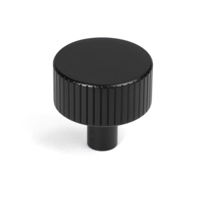 From The Anvil - Matt Black Judd Cabinet Knob - 32mm (No rose) 50428