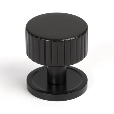 From The Anvil - Aged Bronze Judd Cabinet Knob - 32mm (Plain) 50451