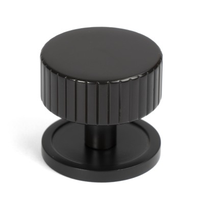 From The Anvil - Aged Bronze Judd Cabinet Knob - 38mm (Plain) 50454