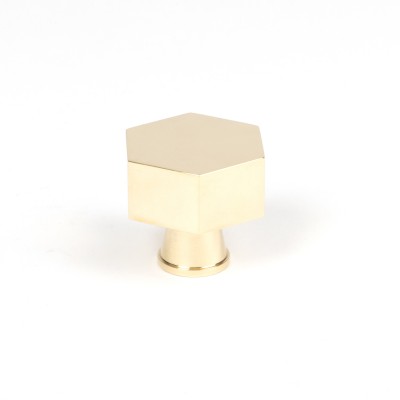 From The Anvil - Polished Brass Kahlo Cabinet Knob - 38mm 50489