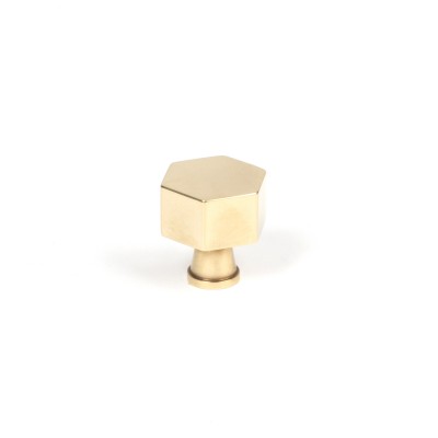 From The Anvil - Aged Brass Kahlo Cabinet Knob - 25mm 50501