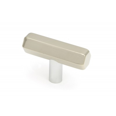 From The Anvil - Polished Nickel Kahlo T Bar Handle 50519