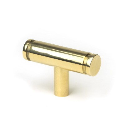 From The Anvil - Polished Brass Kelso T Bar Handle 50574