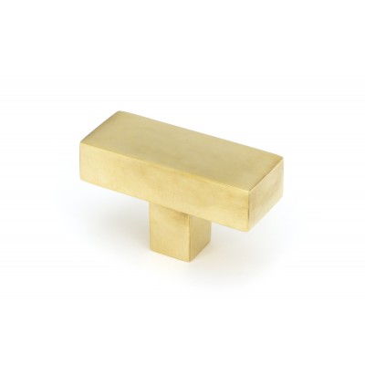 From The Anvil - Aged Brass Albers T Bar Handle 50683