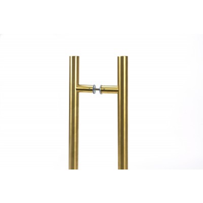 From The Anvil - Aged Brass (316) 1.5m T Bar Handle B2B 32mm 50811