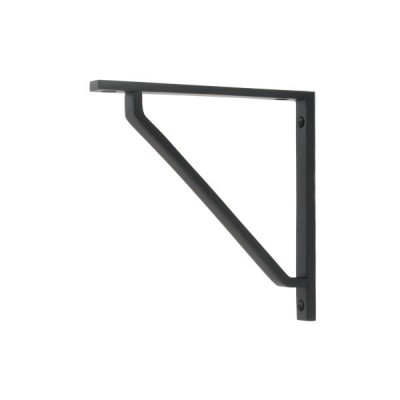 From The Anvil - Matt Black Barton Shelf Bracket 150 x 150mm 51114