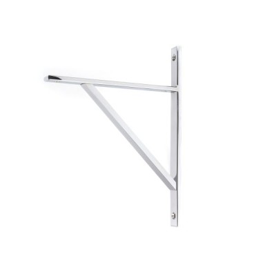 From The Anvil - Polished Chrome Chalfont Shelf Bracket 260 x 200mm 51149