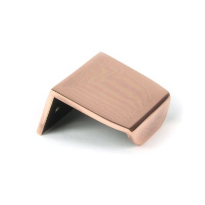 From The Anvil - Polished Bronze 50mm Moore Edge Pull 51220