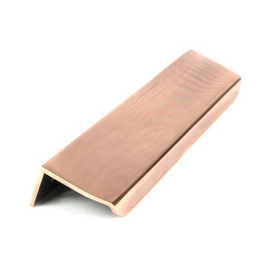From The Anvil - Polished Bronze 200mm Moore Edge Pull 51222