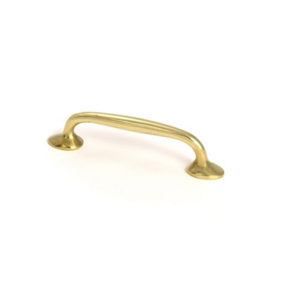 From The Anvil - Polished Brass Moore Pull Handle - Small [51253]