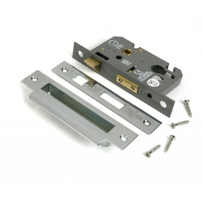 From The Anvil - Polished Chrome 2.5 inch Euro Profile Sash Lock [51379]