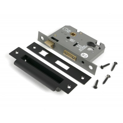 From The Anvil - Aged Bronze 3 inch Euro Profile Sash Lock [51391]