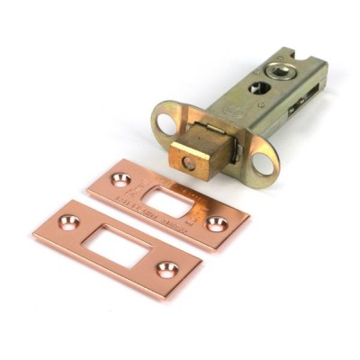 From The Anvil - Polished Bronze 3inch Heavy Duty Tubular Deadbolt [51494]