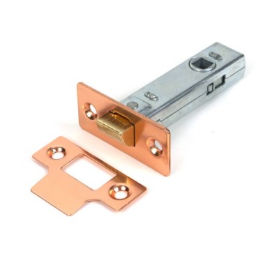 From The Anvil - Polished Bronze 3 inch Tubular Mortice Latch [51739]