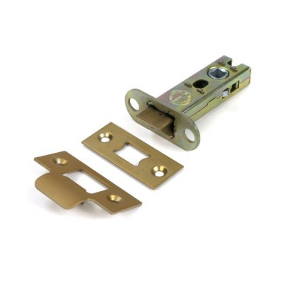 From The Anvil - Satin Brass 3inch Heavy Duty Latch [51743]