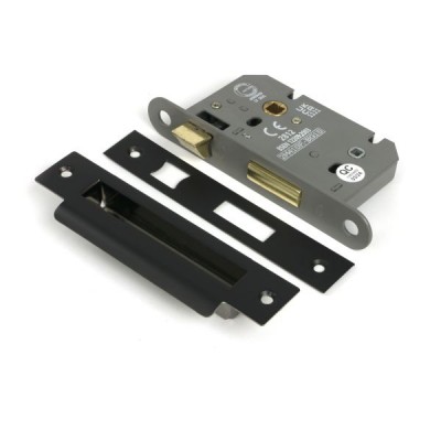 From The Anvil - Aged Bronze 2.5inch Heavy Duty Bathroom Mortice Lock [51786]