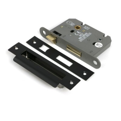 From The Anvil - Aged Bronze 3inch Heavy Duty Bathroom Mortice Lock [51796]