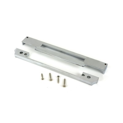 From The Anvil - Satin Chrome 1/2 inch Rebate Kit for Euro Din Sash Lock [51815]