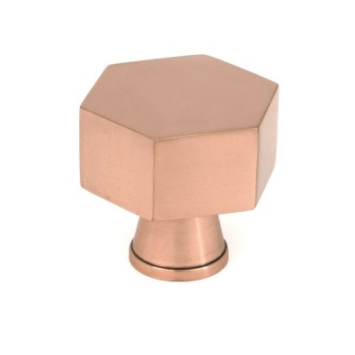 From The Anvil - Polished Bronze Kahlo Cabinet Knob - 38mm [51876]