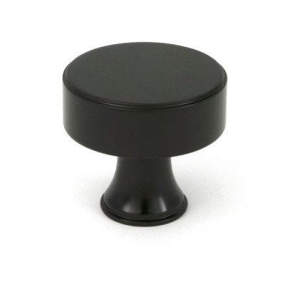 From The Anvil - Aged Bronze Scully Cabinet Knob - 38mm [51883]