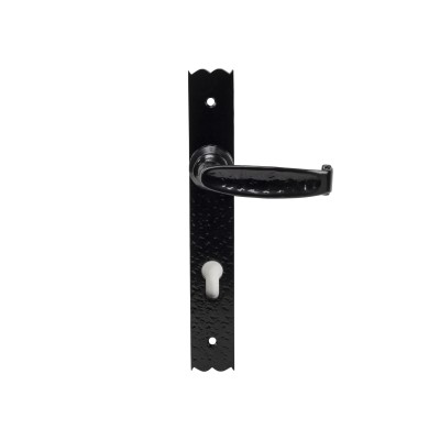 From The Anvil - Black Cottage Lever Espagnolette Lock Set 73143