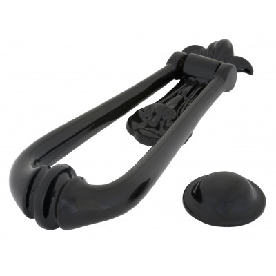 From The Anvil - Black Loop Door Knocker 73379M
