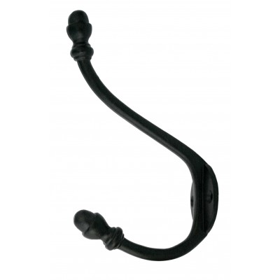 From The Anvil - Black 6 1/2" Hat & Coat Hook 83542