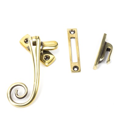 From The Anvil - Aged Brass Monkeytail Fastener 83565