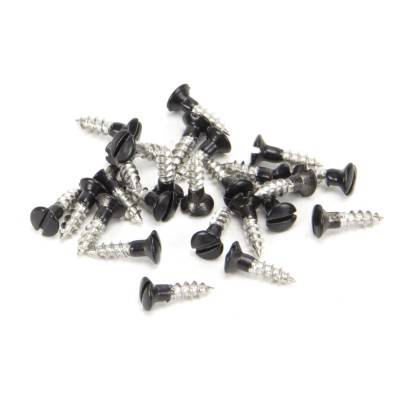 From The Anvil - Black SS 3.0 x 12mm Countersunk Raised Head Screws (25) 83748